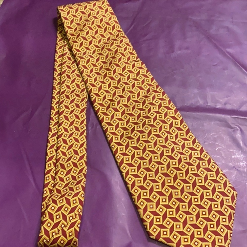 2/$20.  ECHO Silk Tie Office Business Professional Career